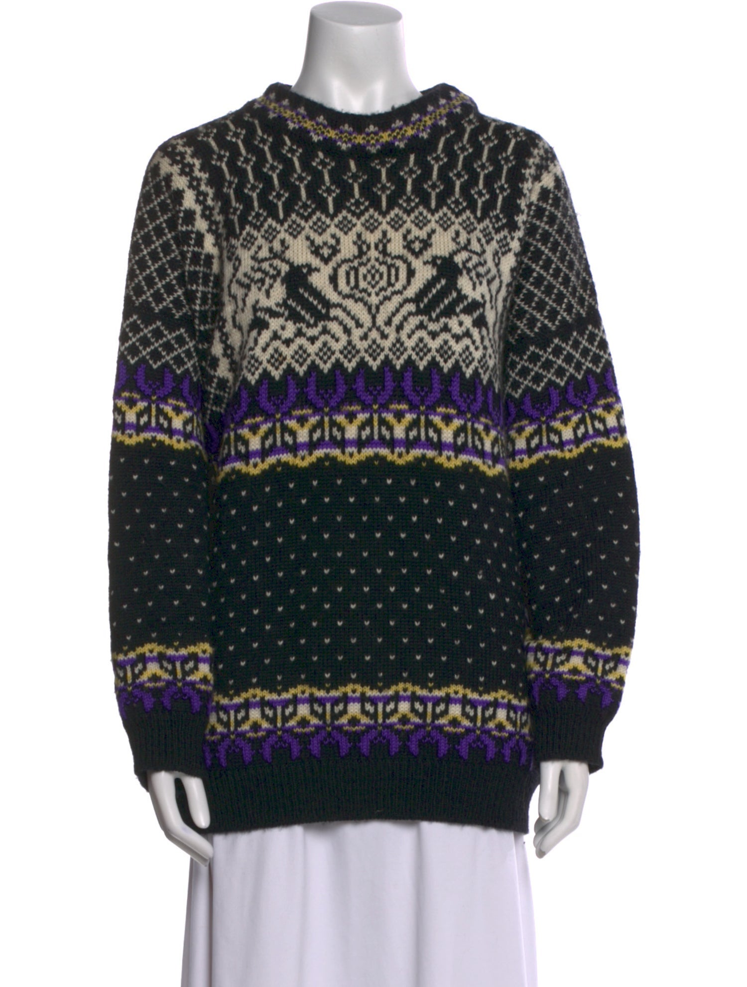 Dale of Norway Wool Printed Sweater
