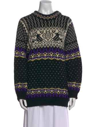 Dale of Norway Wool Printed Sweater