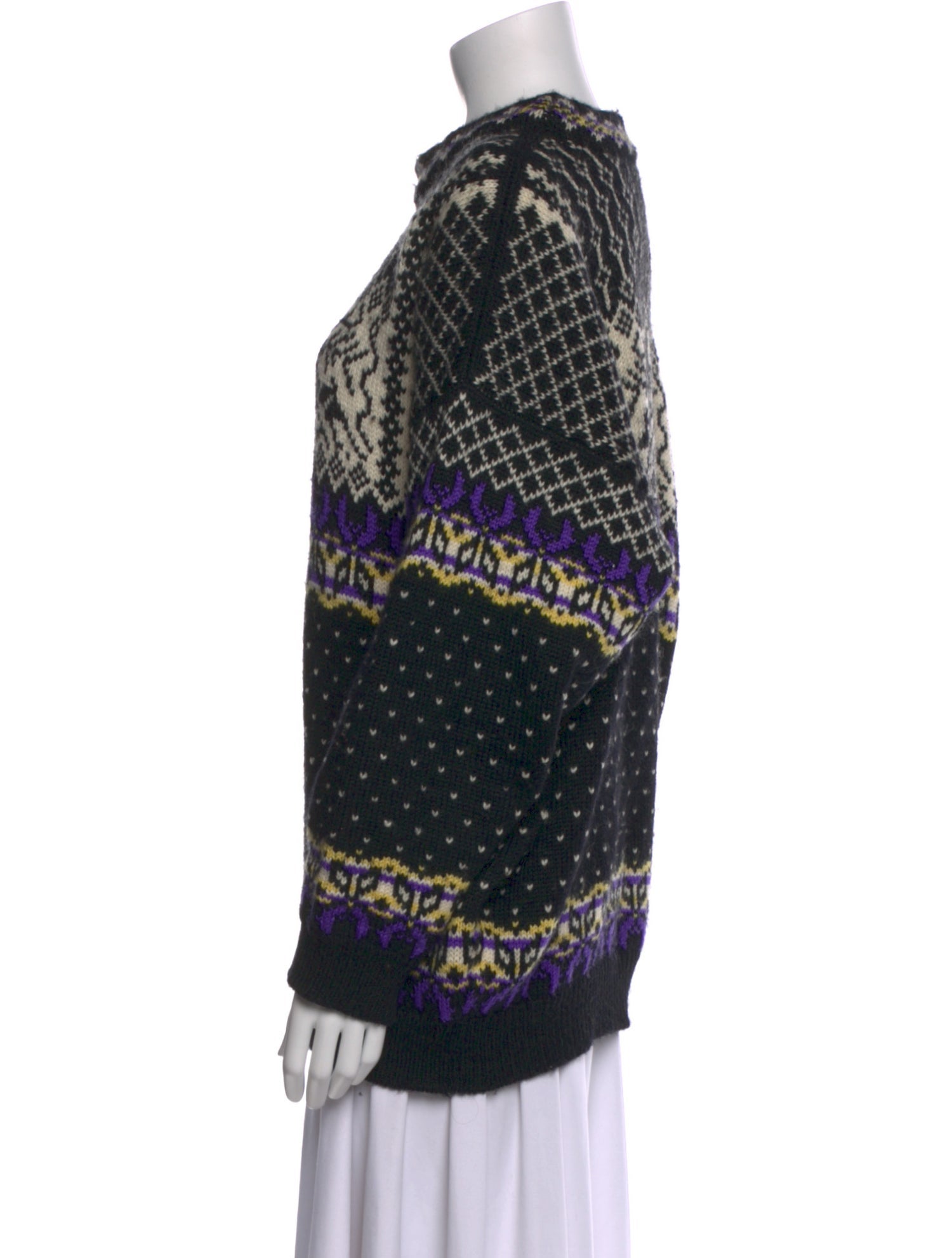 Dale of Norway Wool Printed Sweater