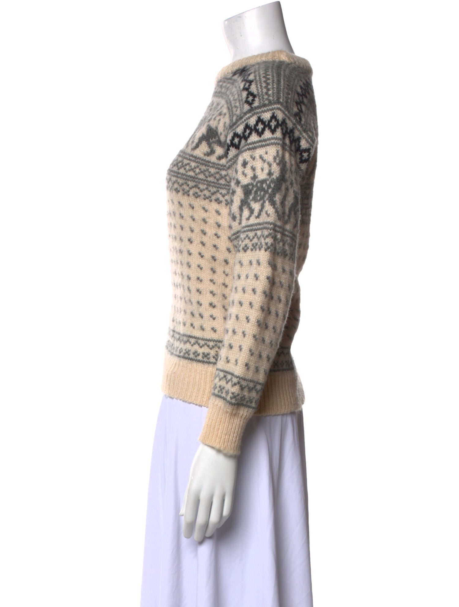 Dale of Norway Wool Printed Sweater