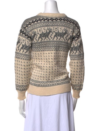 Dale of Norway Wool Printed Sweater