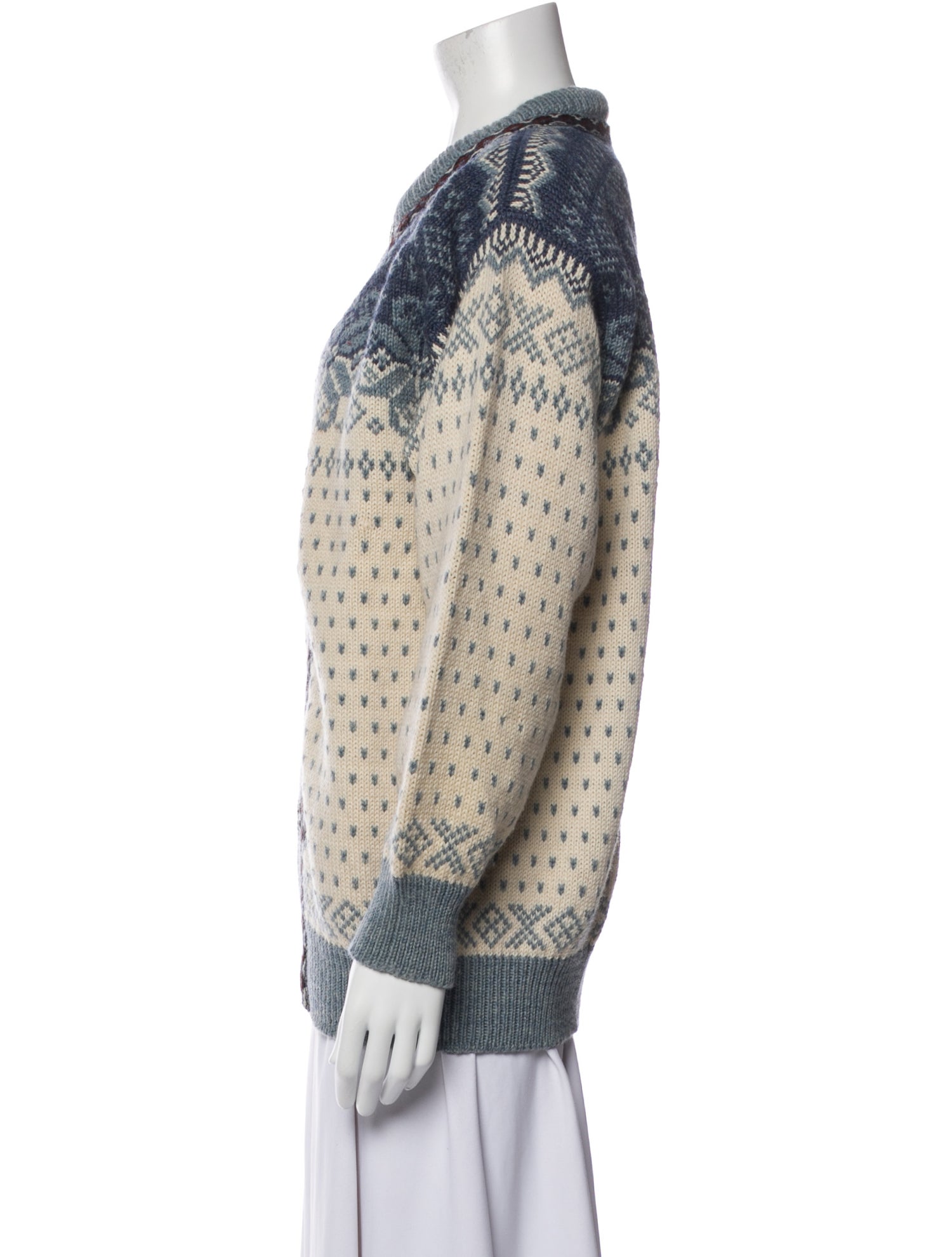 Dale of Norway Wool Printed Sweater