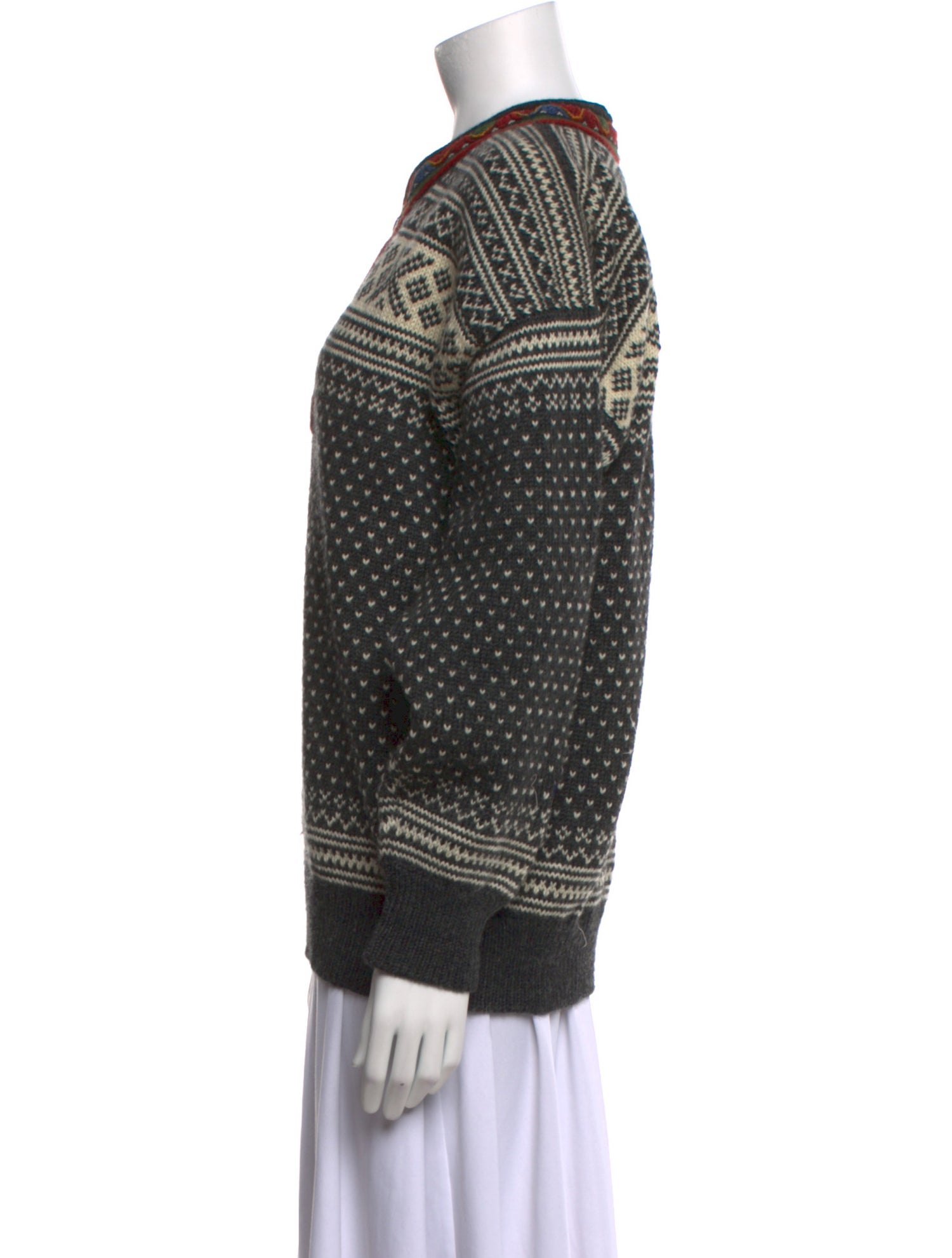 Dale of Norway Wool Printed Sweater