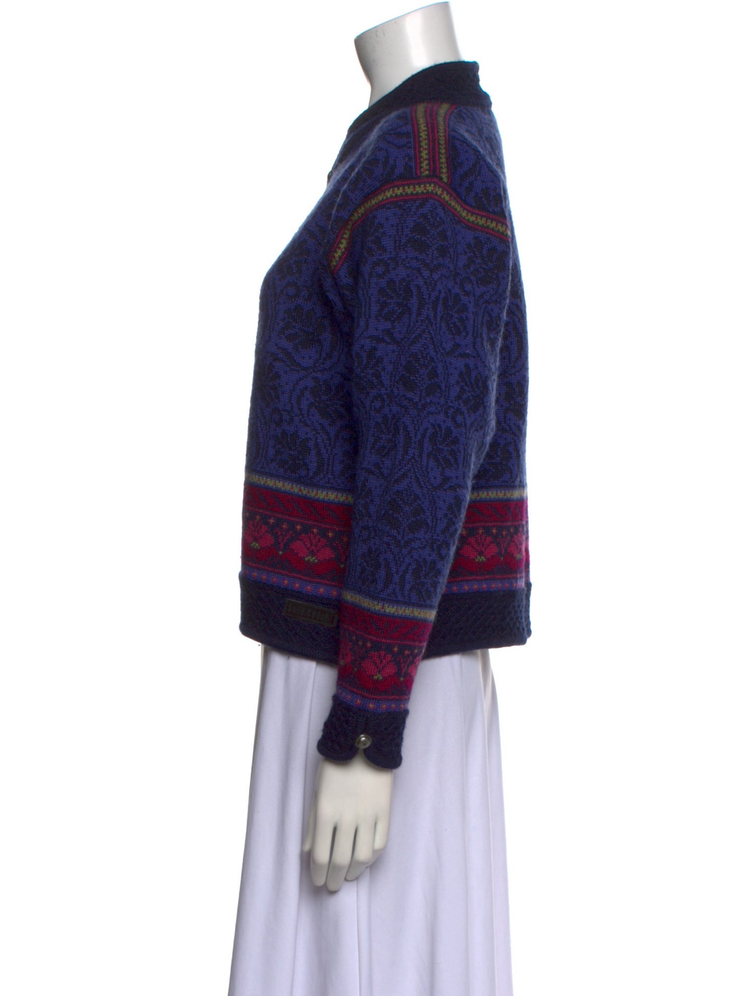 Dale of Norway Wool Printed Sweater