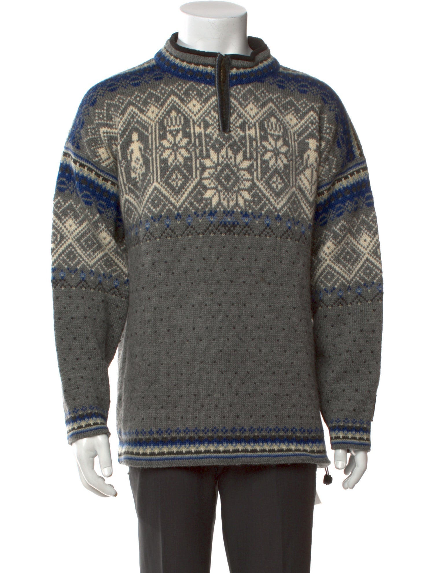 Dale of Norway Wool Printed Pullover