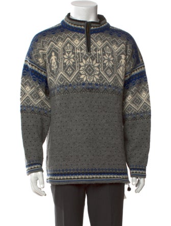 Dale of Norway Wool Printed Pullover