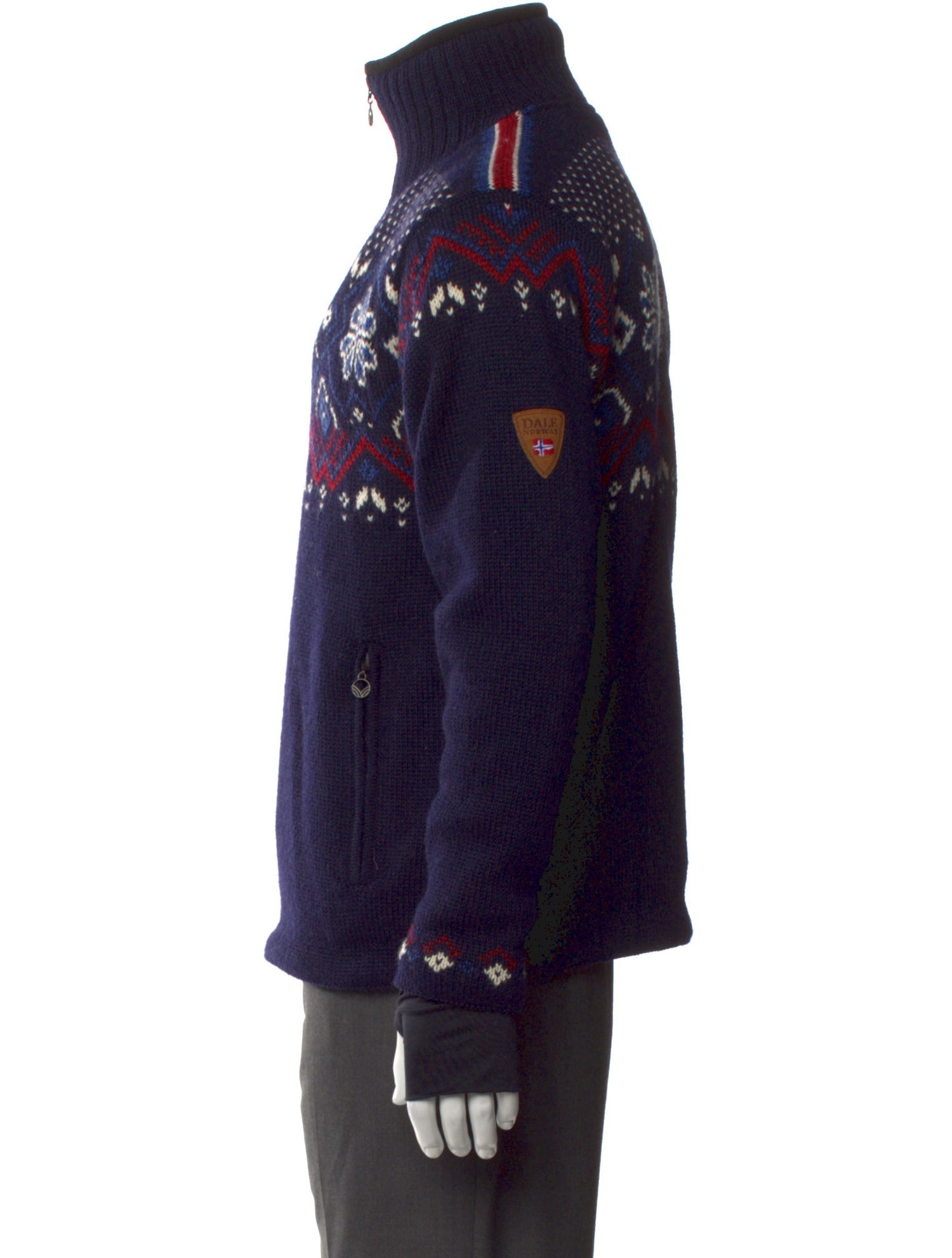 Dale of Norway Wool Graphic Print Pullover