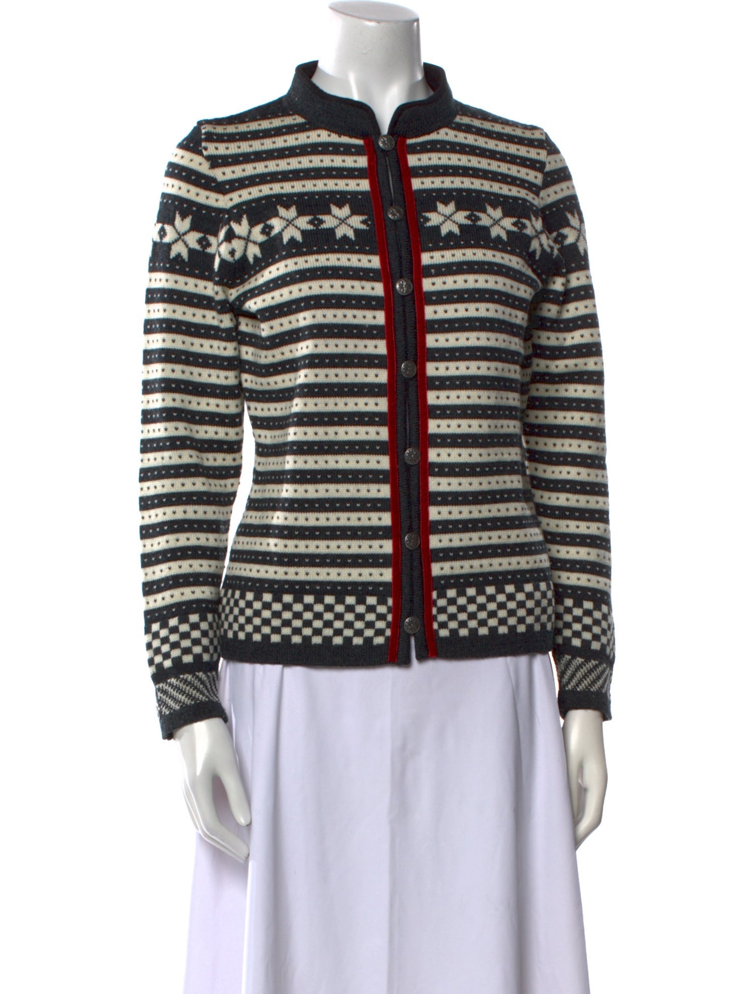 Dale of Norway Wool Striped Sweater