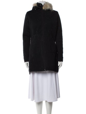 Dale of Norway Virgin Wool Faux Fur Coat