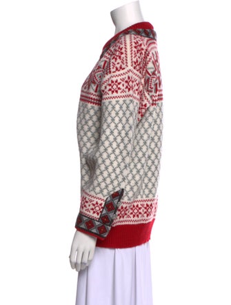 Dale of Norway Wool Printed Sweater