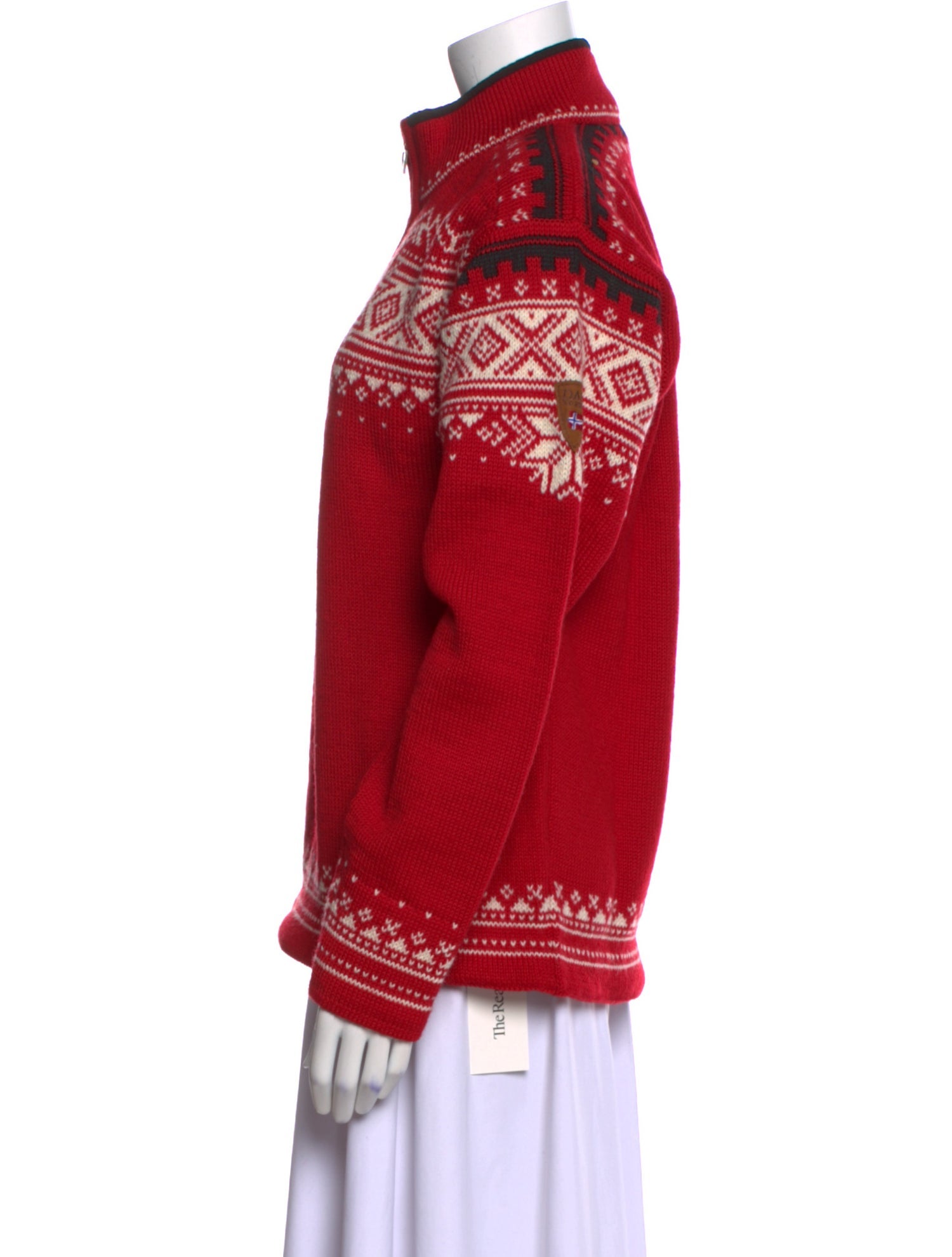 Dale of Norway Wool Graphic Print Sweater