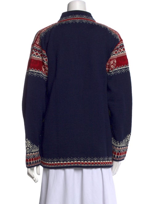 Dale of Norway Virgin Wool Printed Sweater