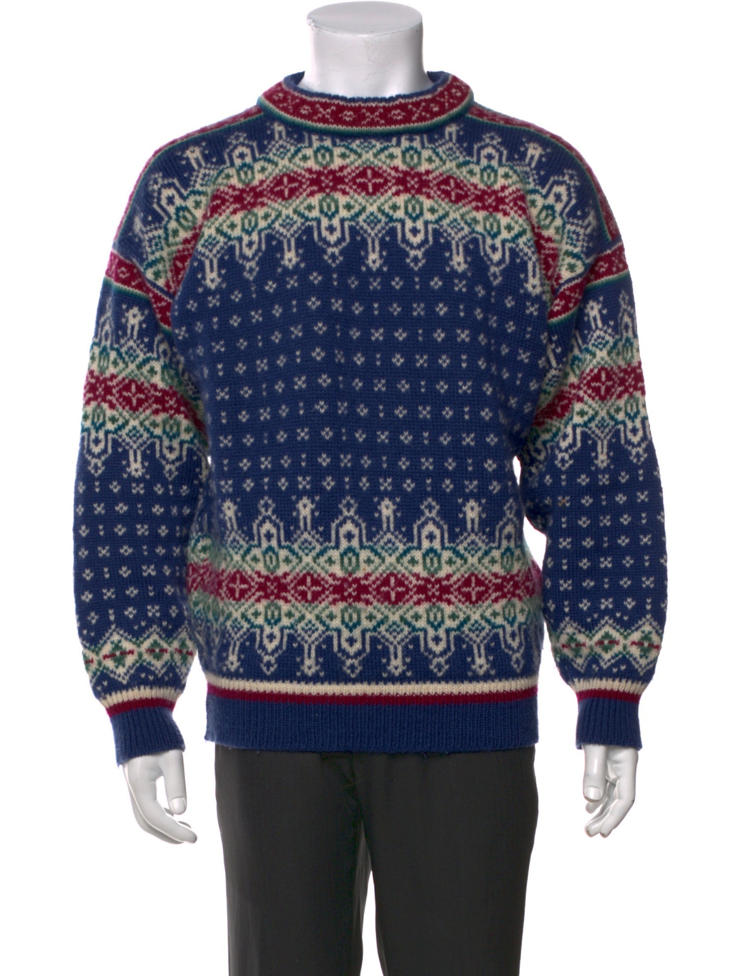 Dale of Norway Wool Printed Pullover