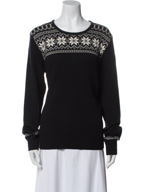 Dale of Norway Merino Wool Graphic Print Sweater