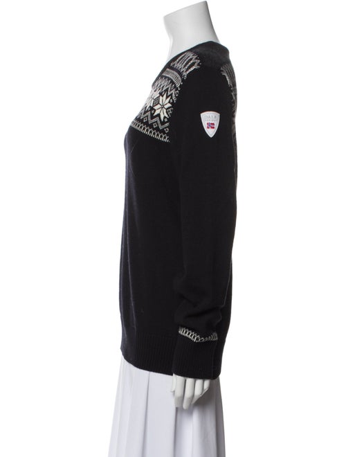 Dale of Norway Merino Wool Graphic Print Sweater