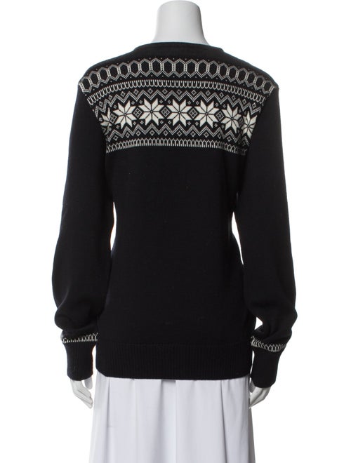Dale of Norway Merino Wool Graphic Print Sweater