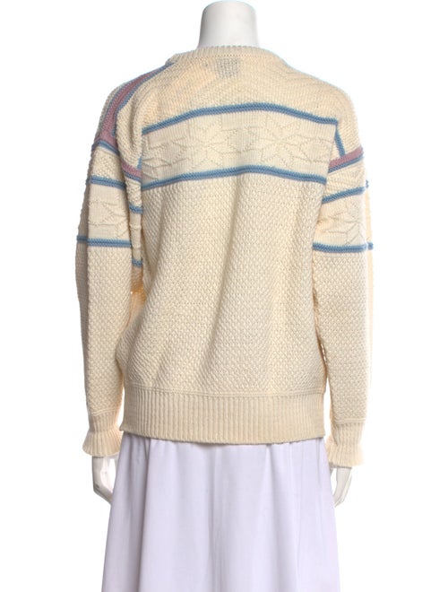 Dale of Norway Virgin Wool Striped Sweater