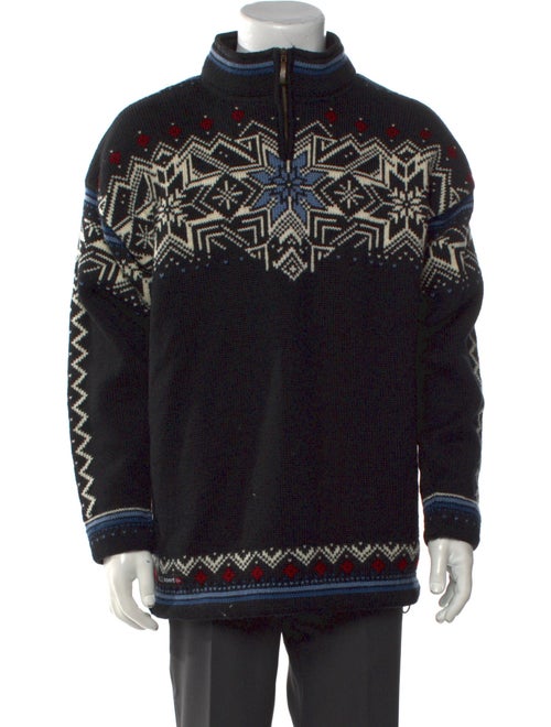 Dale of Norway Wool Graphic Print Pullover