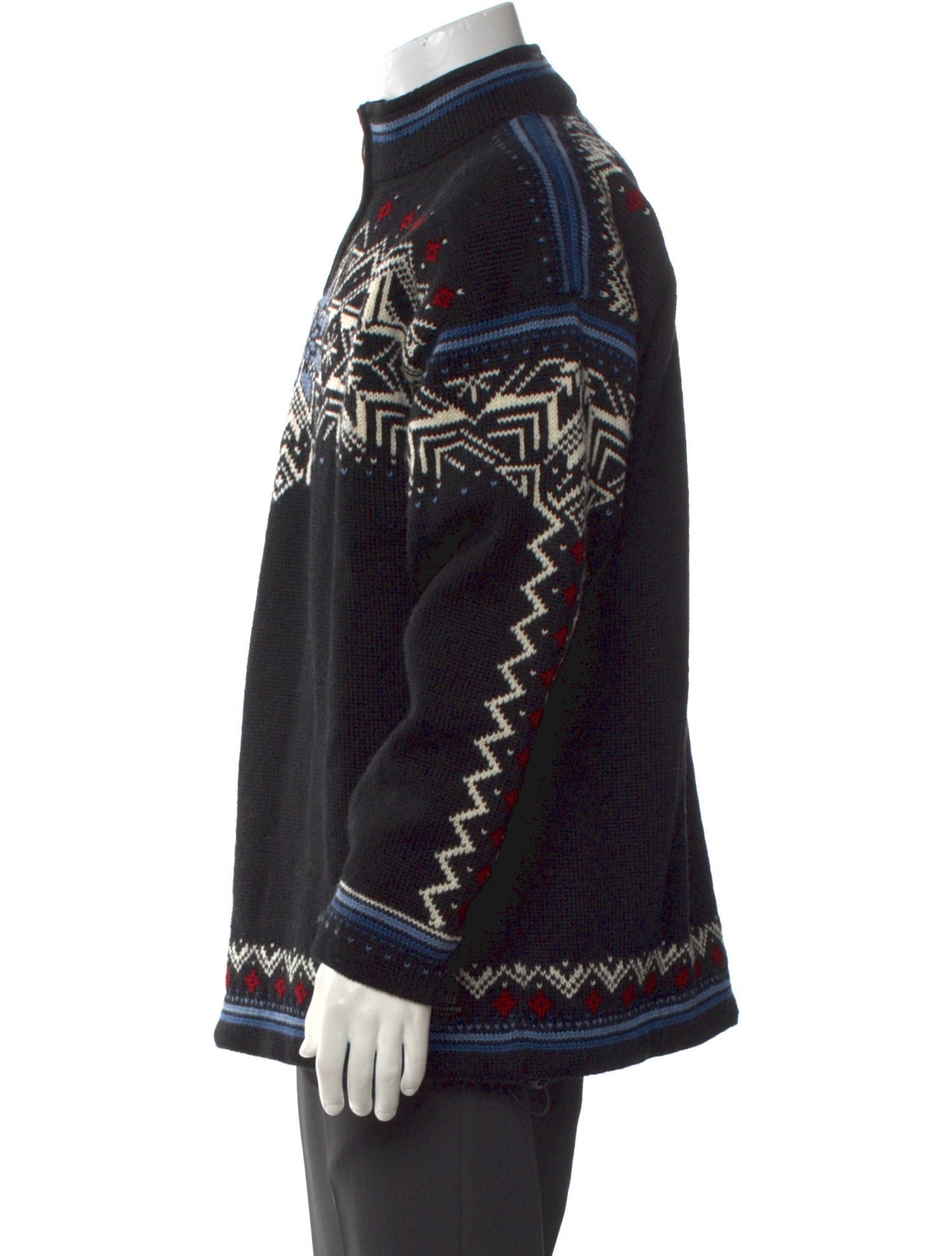Dale of Norway Wool Graphic Print Pullover
