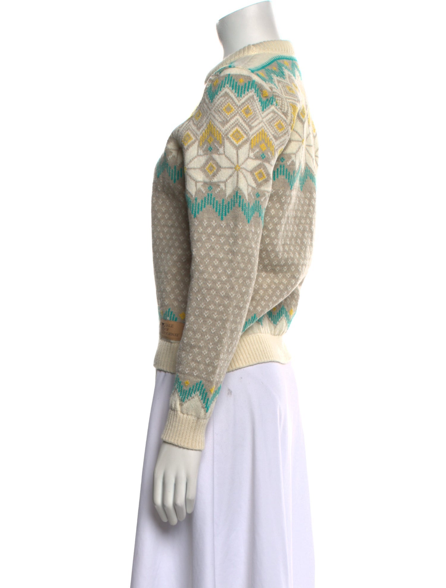 Dale of Norway Wool Printed Sweater