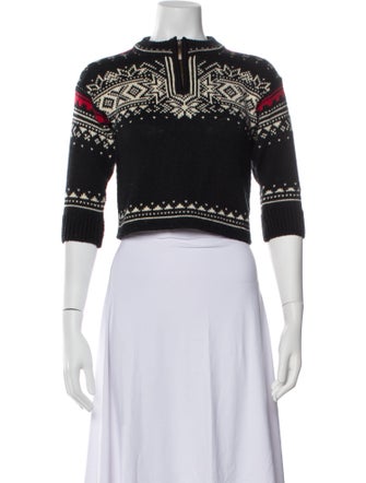 Dale of Norway Wool Printed Sweater