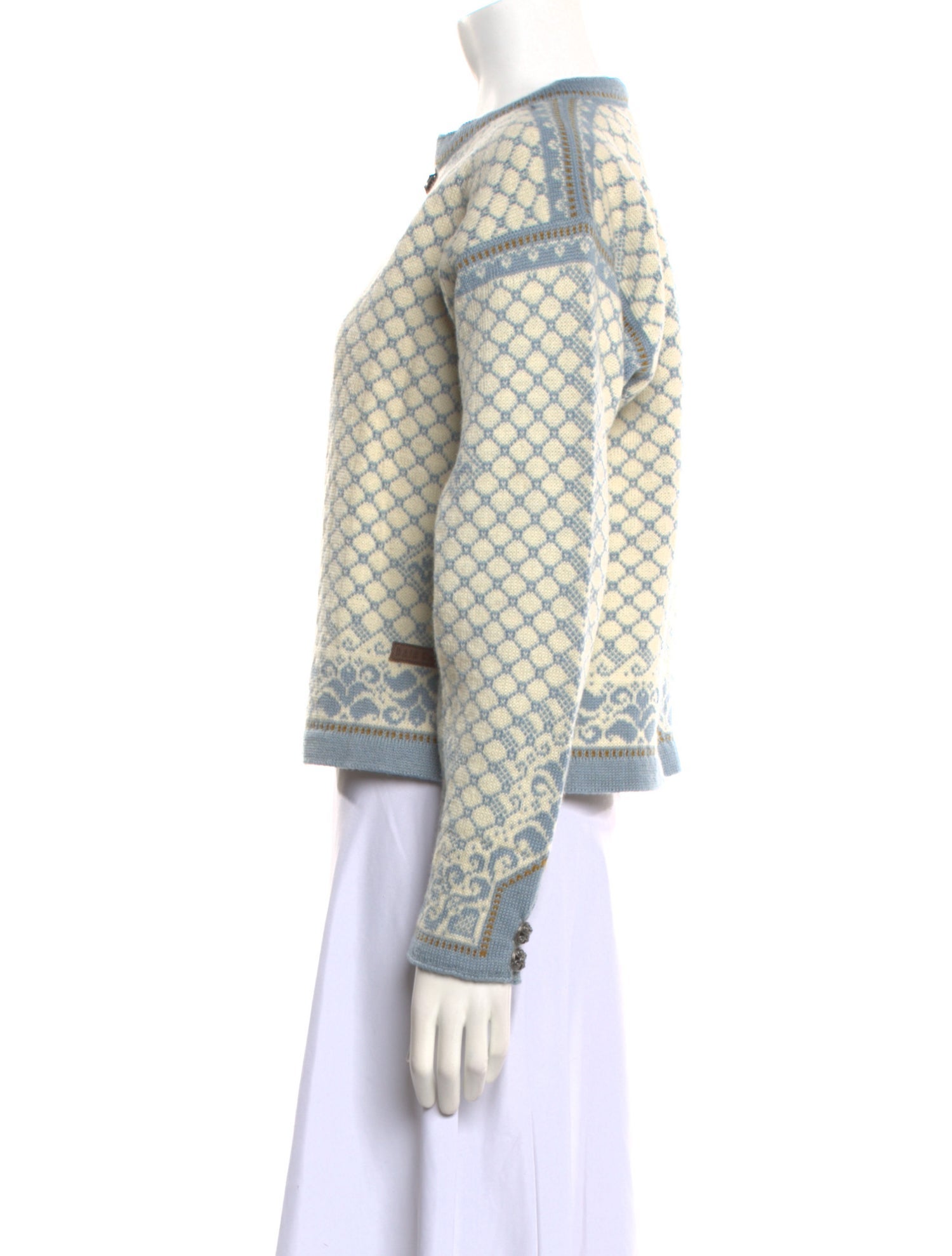 Dale of Norway Wool Printed Sweater