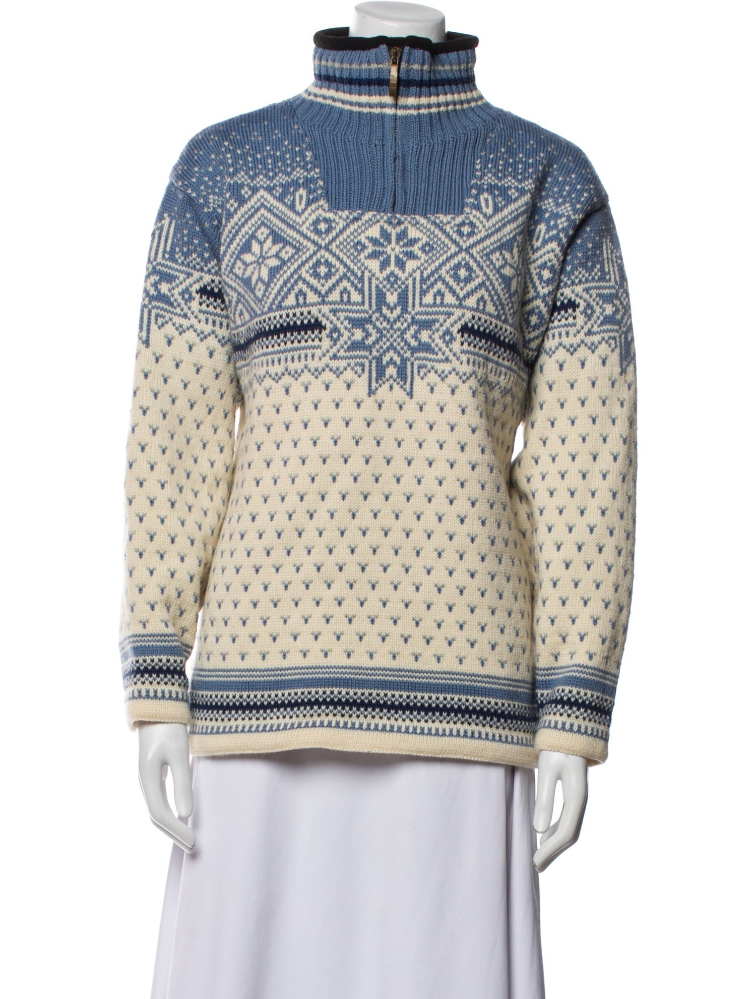Dale of Norway Wool Printed Sweater