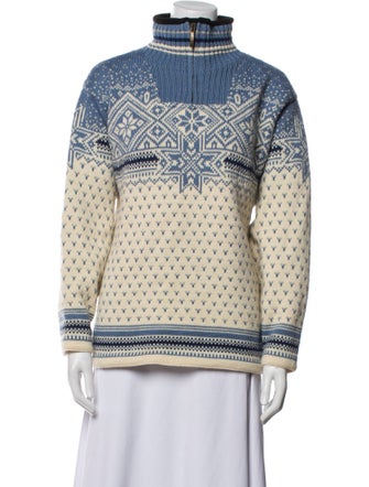 Dale of Norway Wool Printed Sweater