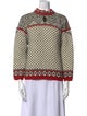 Dale of Norway Wool Printed Sweater