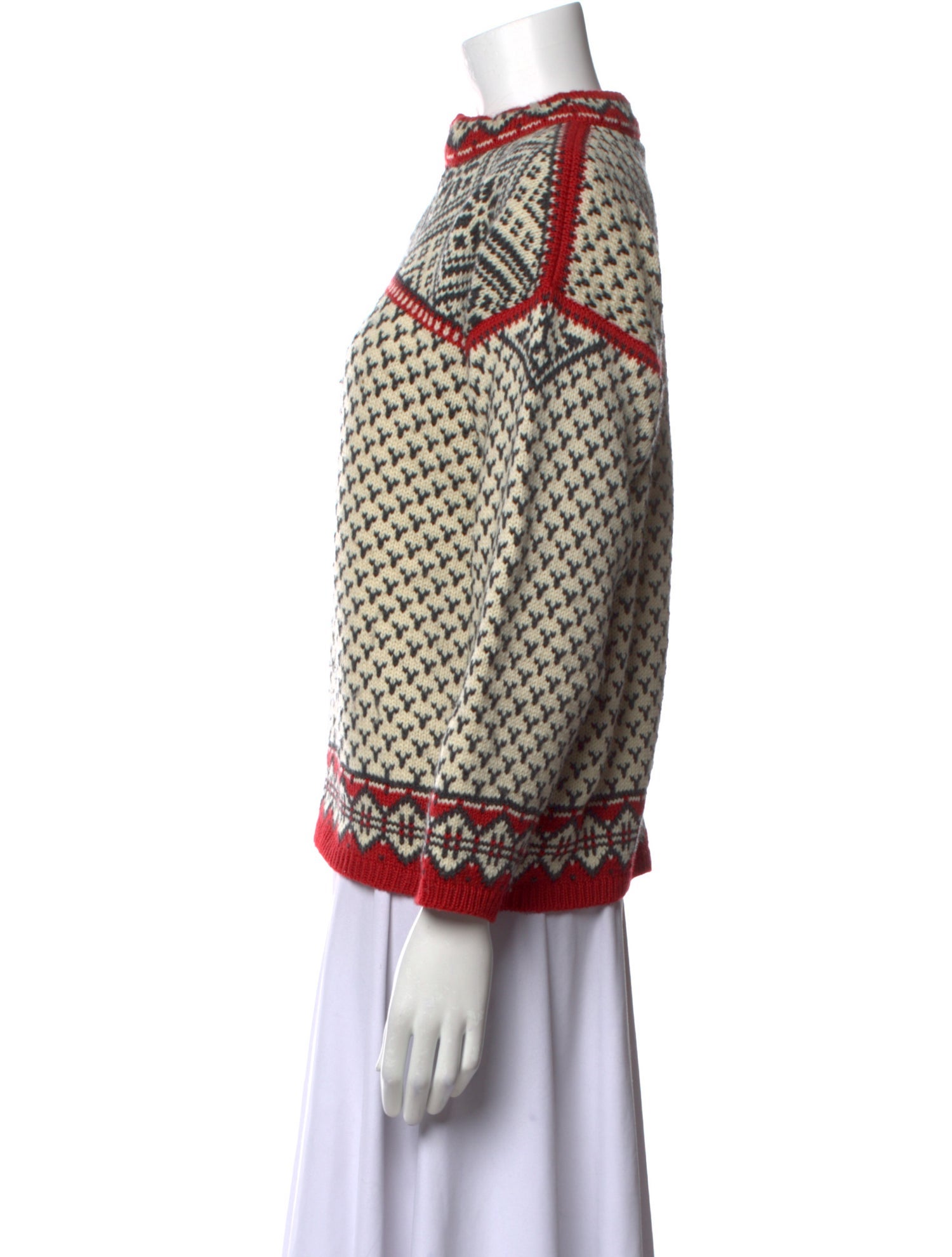 Dale of Norway Wool Printed Sweater