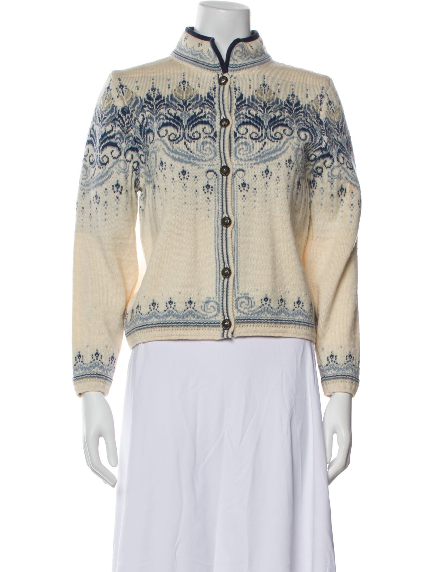 Dale of Norway Wool Printed Sweater