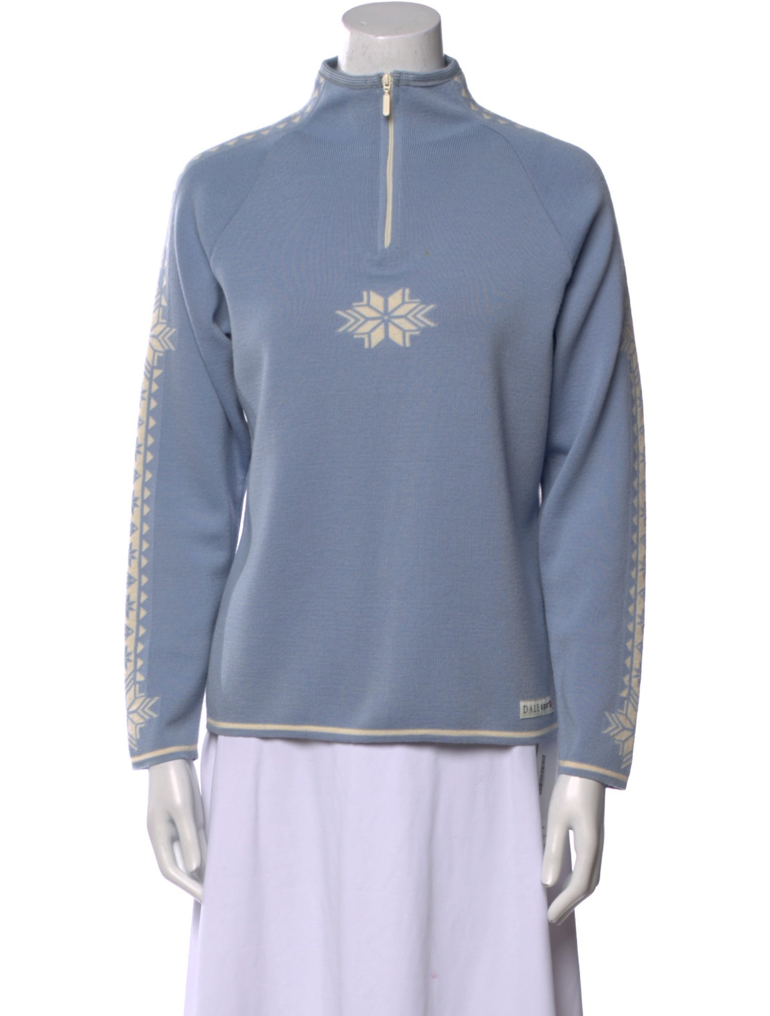 Dale of Norway Wool Graphic Print Sweater