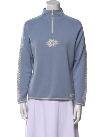 Dale of Norway Wool Graphic Print Sweater