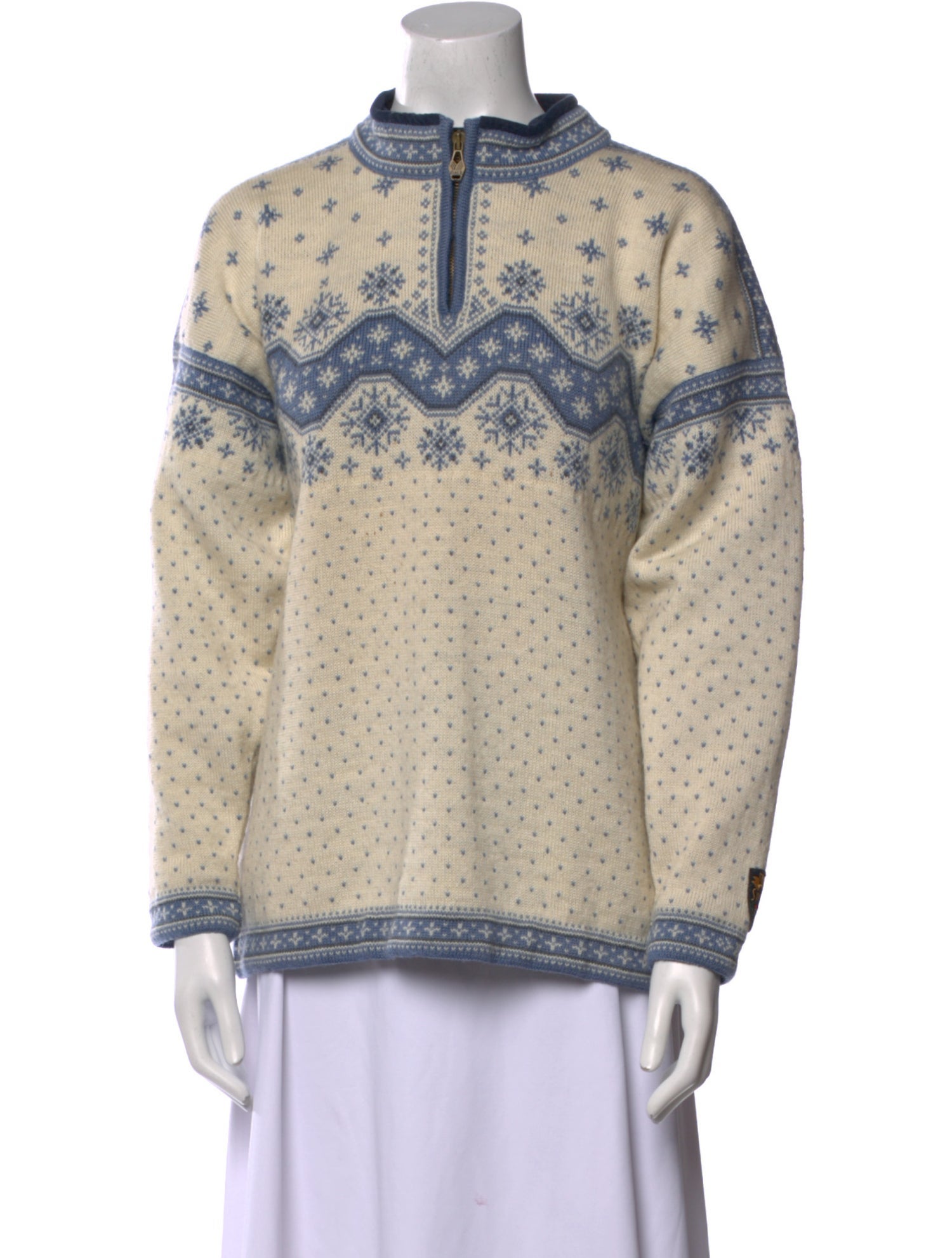 Dale of Norway Wool Striped Sweater