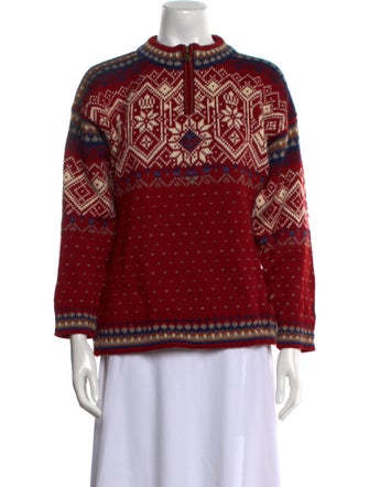 Dale of Norway Wool Printed Sweater