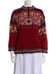 Dale of Norway Wool Printed Sweater