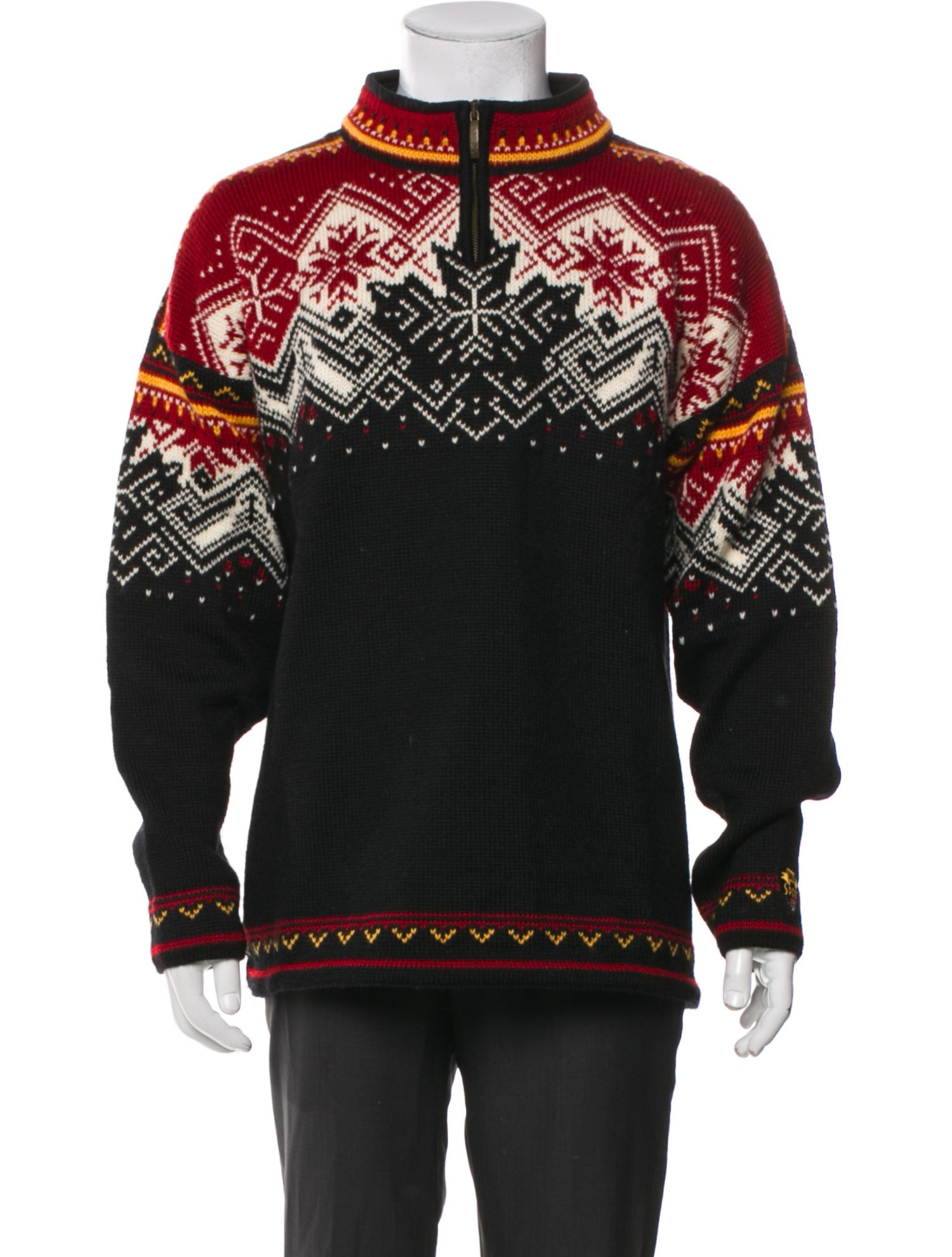 Dale of Norway Virgin Wool Printed Windbreaker