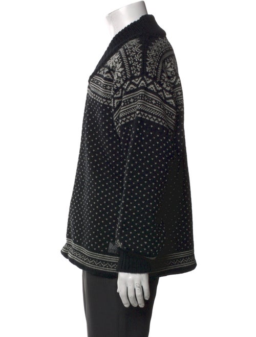 Dale of Norway Wool Graphic Print Pullover