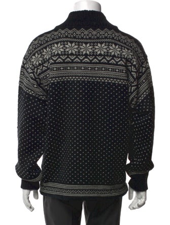 Dale of Norway Wool Graphic Print Pullover