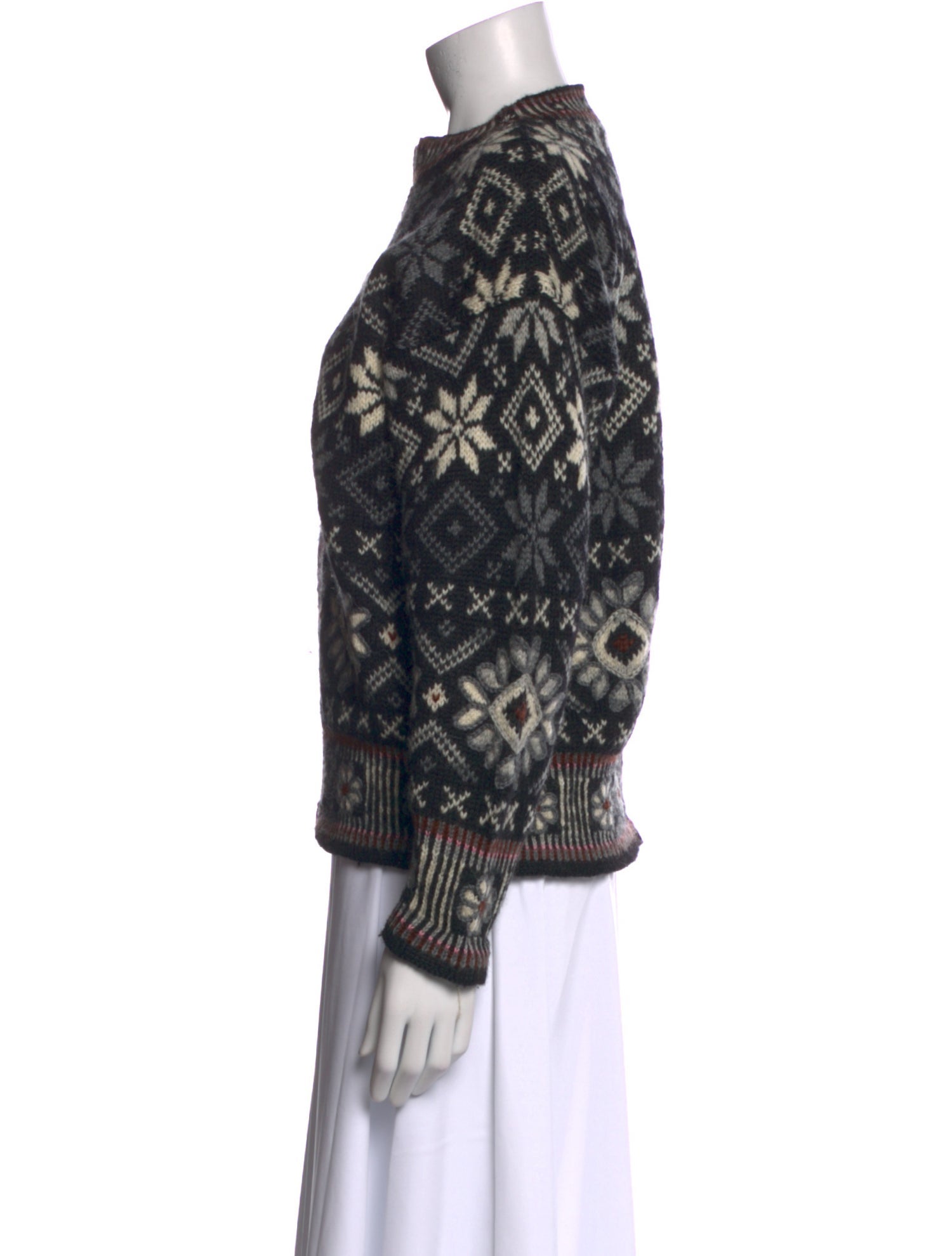 Dale of Norway Wool Printed Sweater