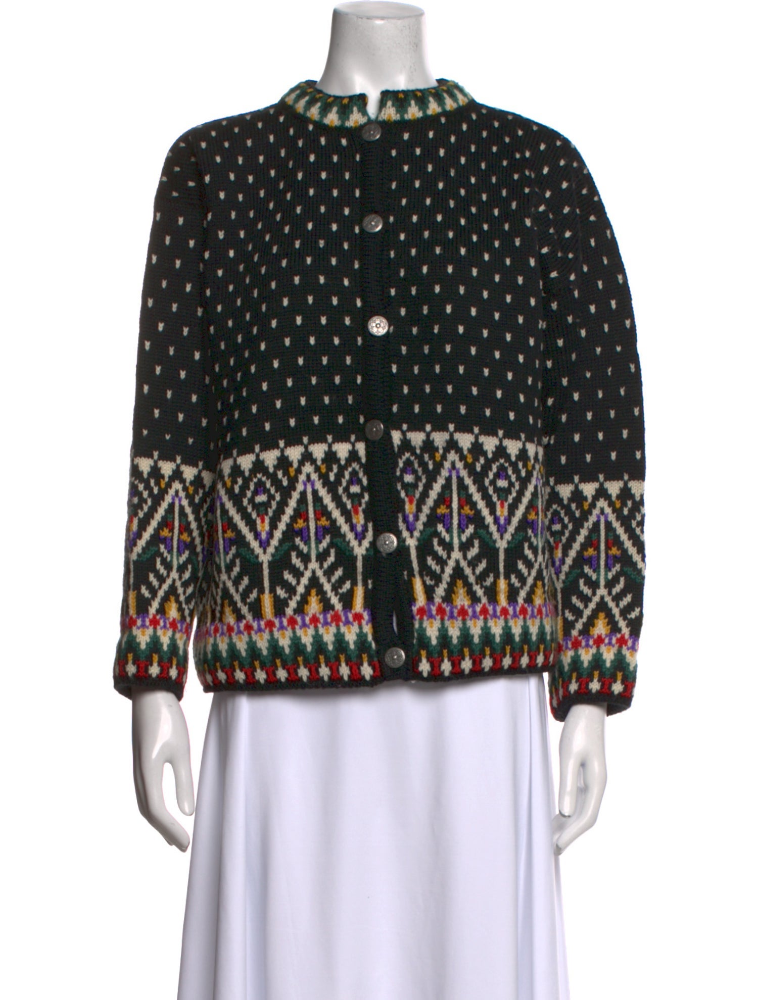 Dale of Norway Wool Printed Sweater