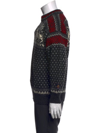 Dale of Norway Wool Graphic Print Pullover