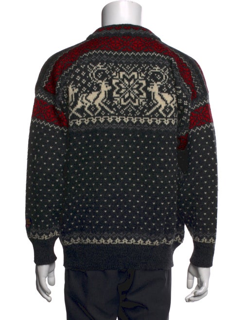 Dale of Norway Wool Graphic Print Pullover