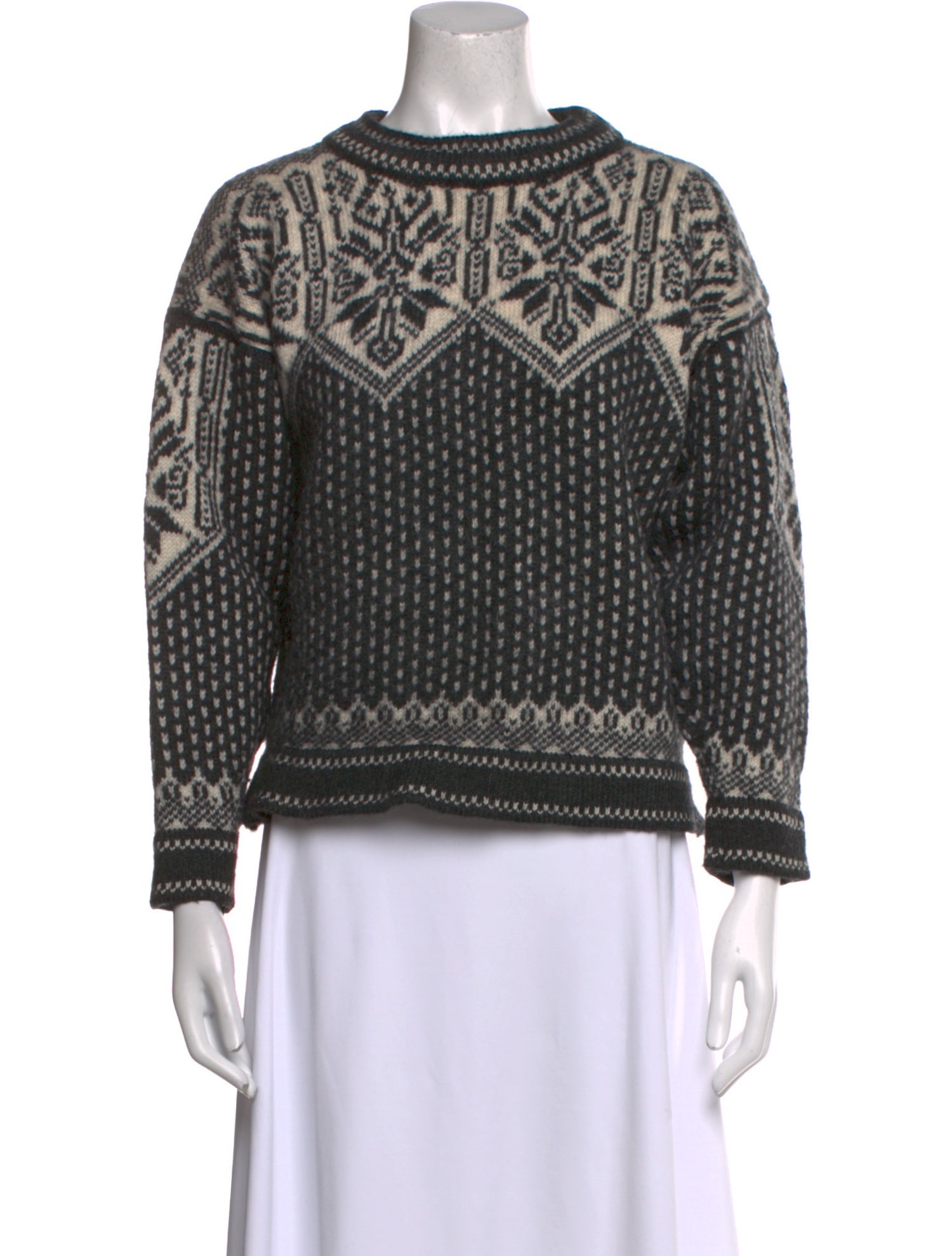 Dale of Norway Wool Printed Sweater