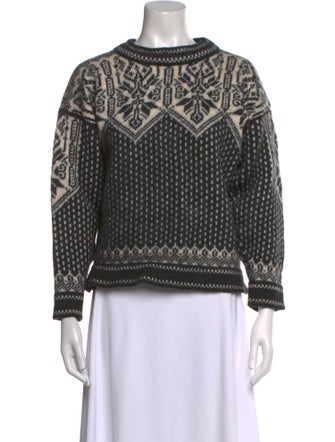 Dale of Norway Wool Printed Sweater