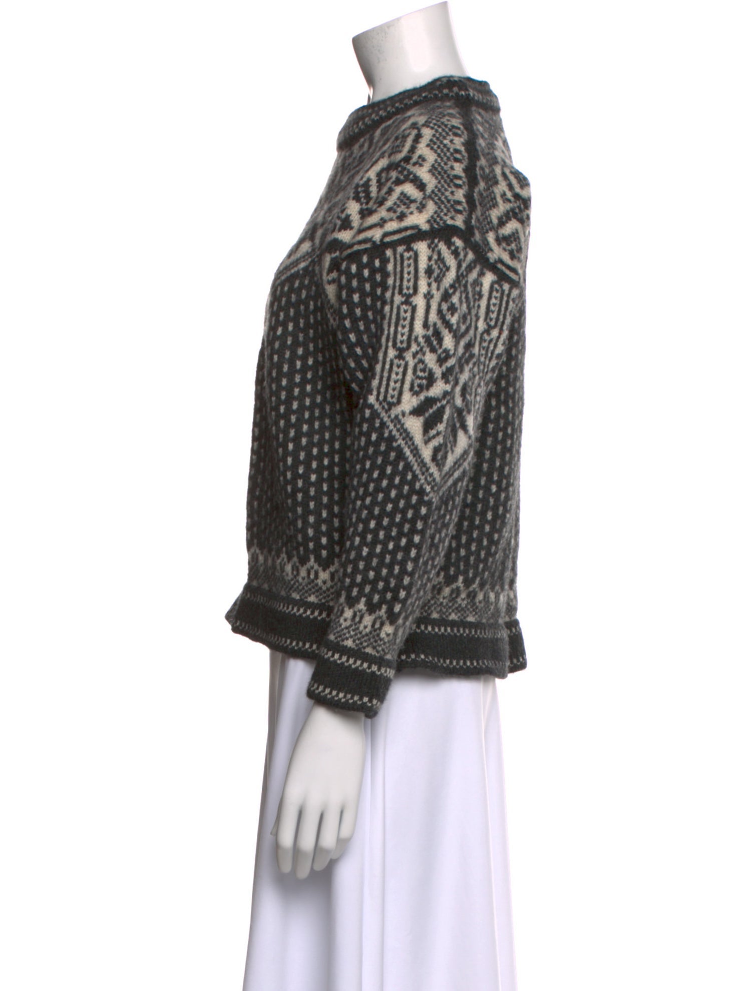 Dale of Norway Wool Printed Sweater