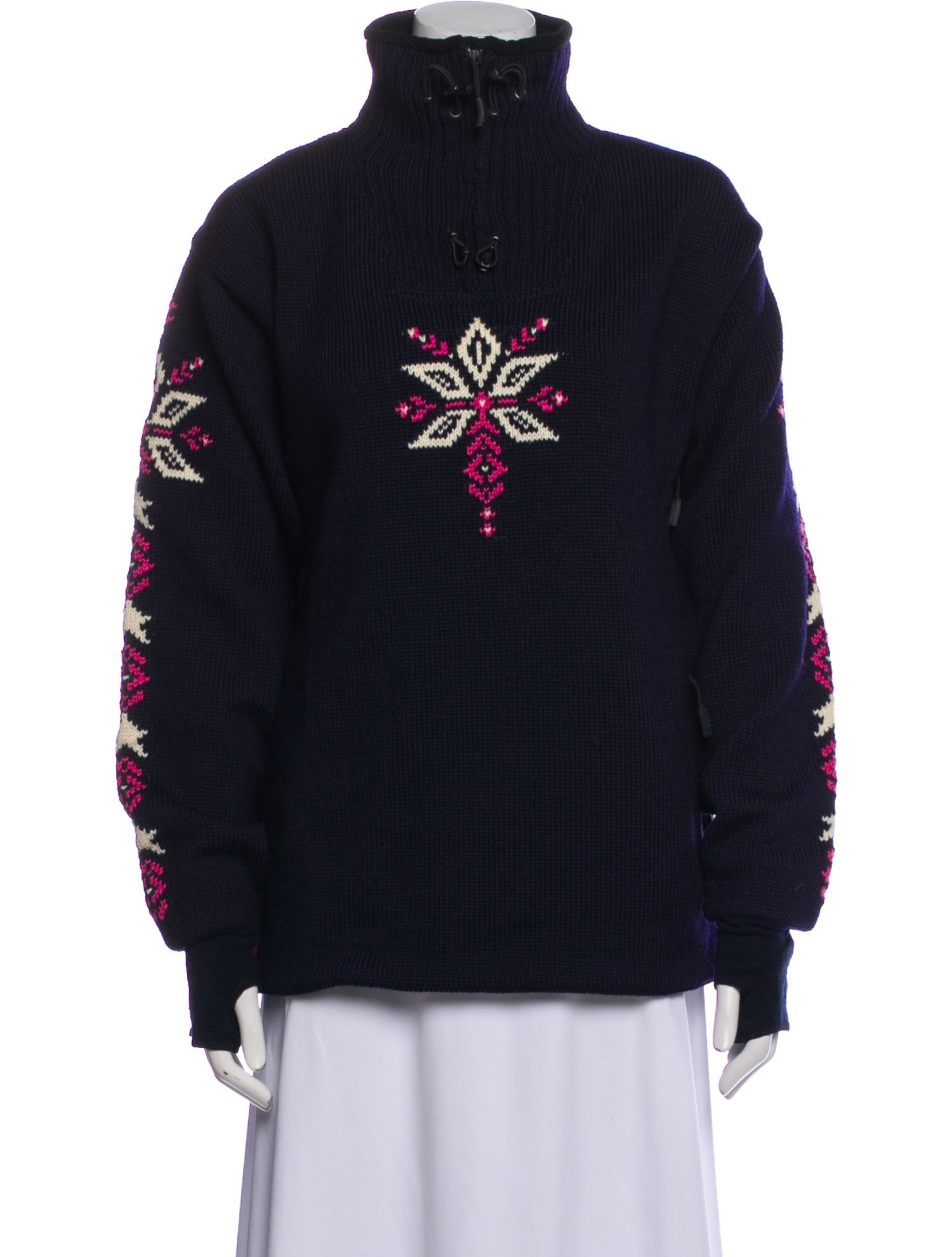 Dale of Norway Virgin Wool Printed Sweatshirt