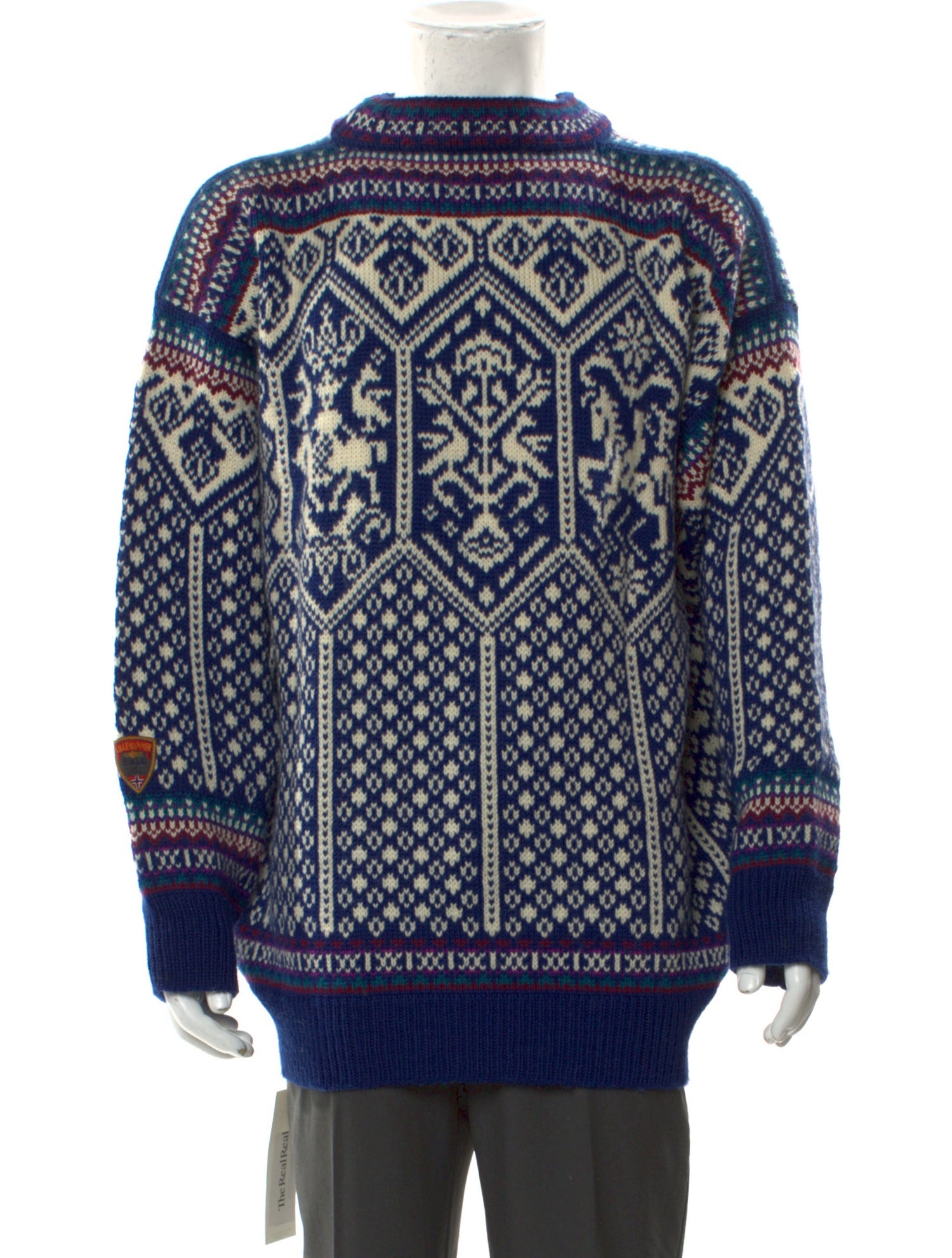 Dale of Norway Wool Printed Pullover