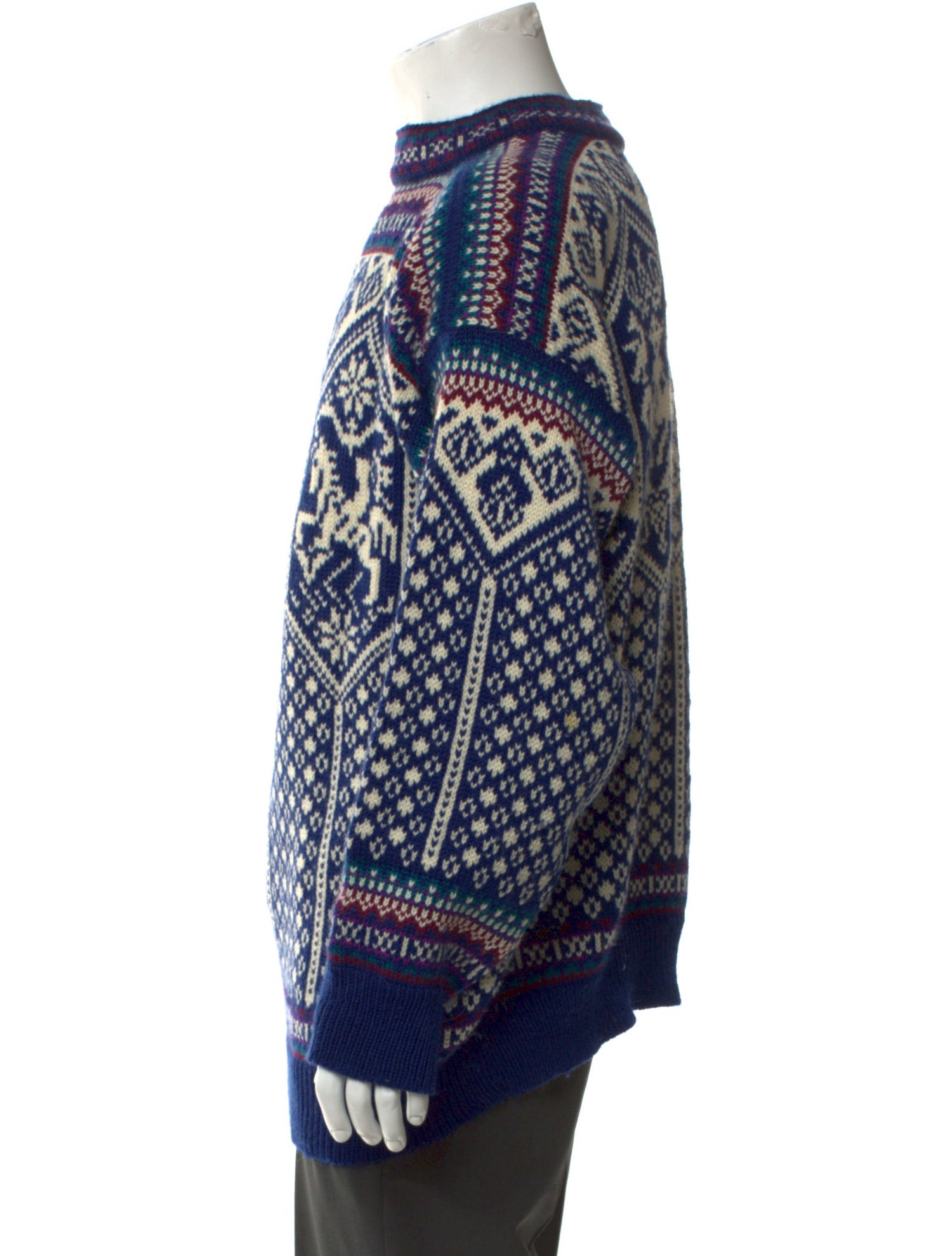 Dale of Norway Wool Printed Pullover
