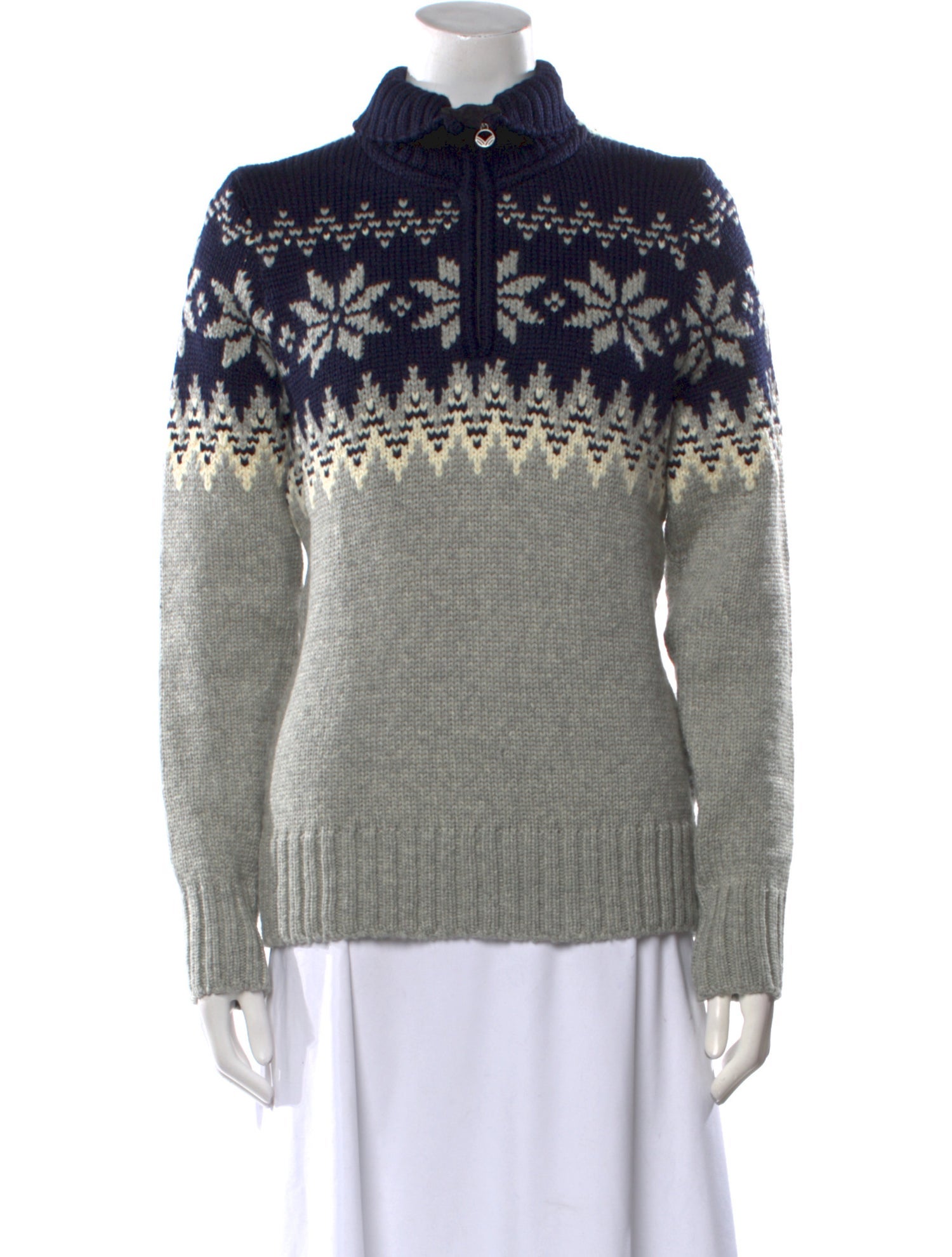 Dale of Norway Wool Printed Sweater